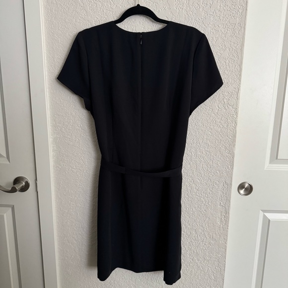 J. Crew Belted Suiting Dress Black Size 14 - Picture 3 of 8